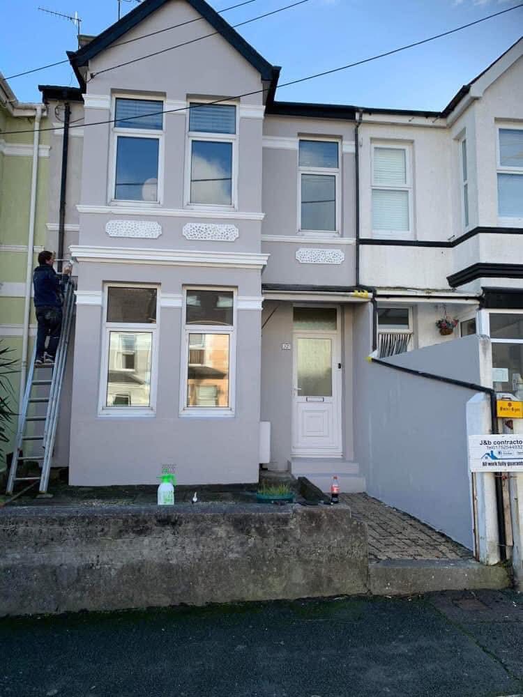 Completed roof replacement project in Helston