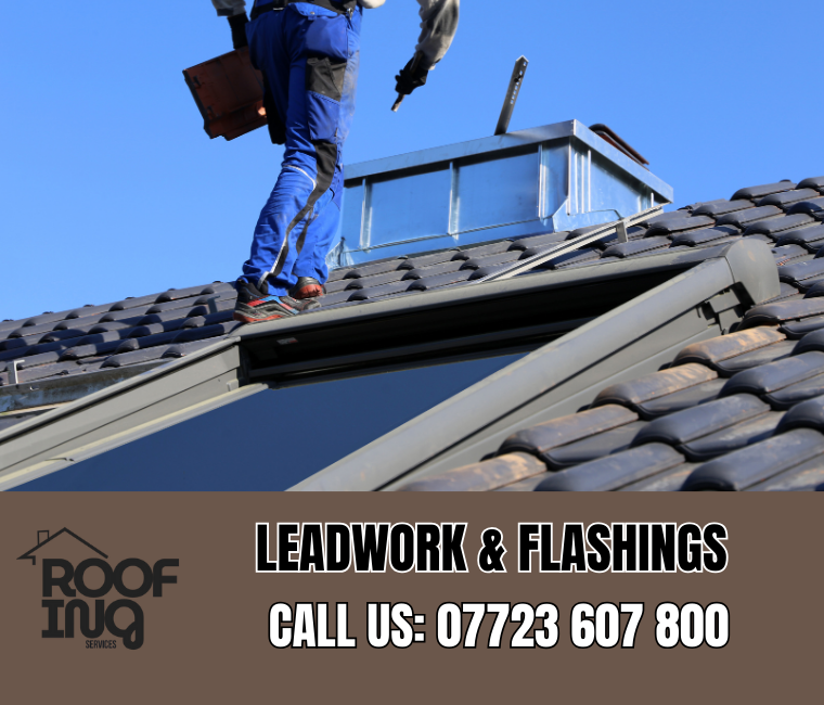 Lead roofing and flashing work in Helston