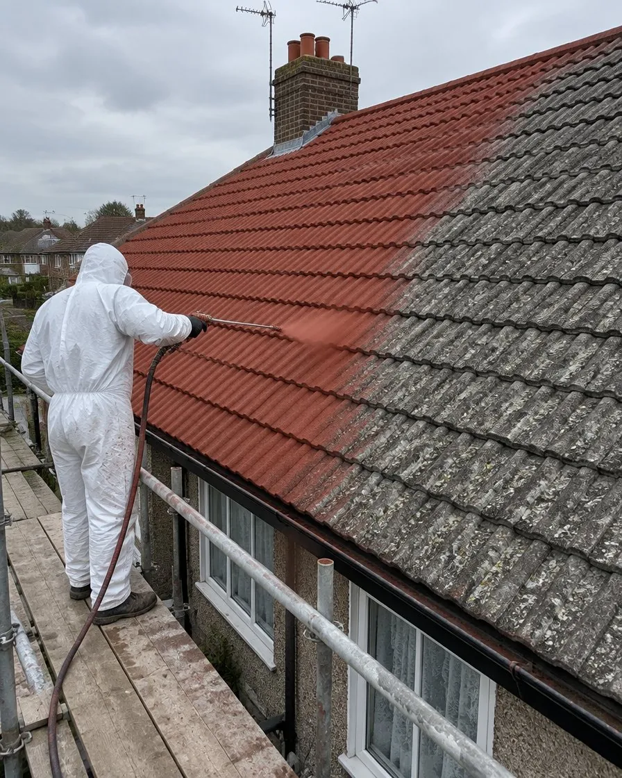 Roof painting and coating in Helston